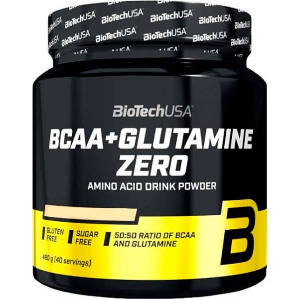 BCAA + Glutamine zero 480 g - BiotechUSA