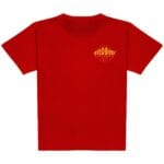 camiseta oversize elite muscle roja